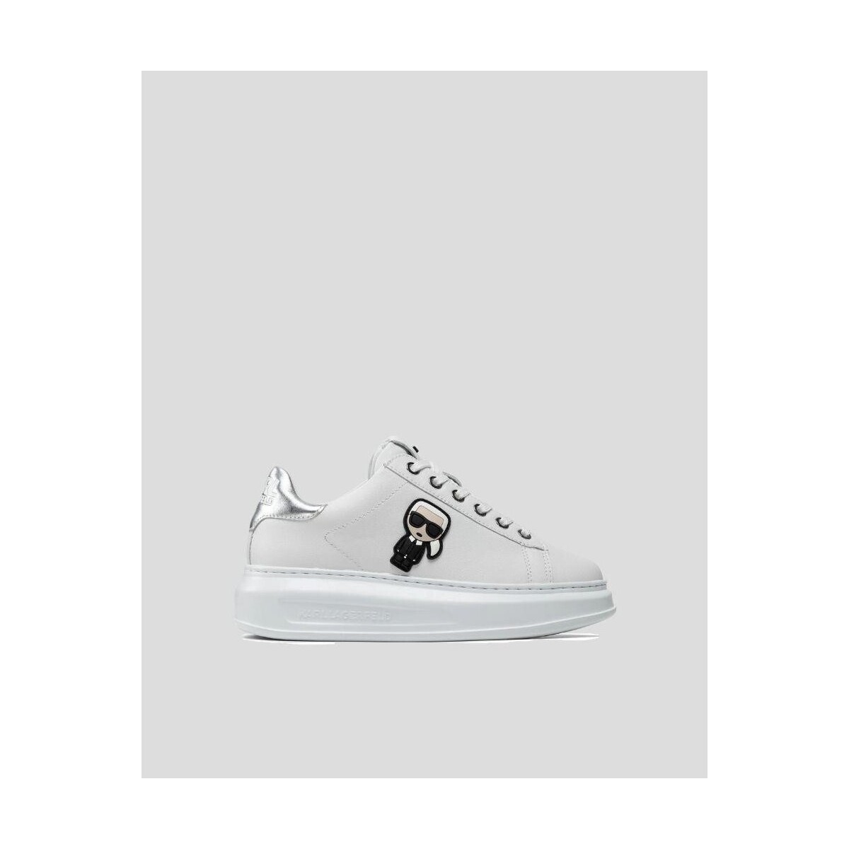 Chaussures Femme Baskets mode Karl Lagerfeld KL62530 KAPRI Blanc