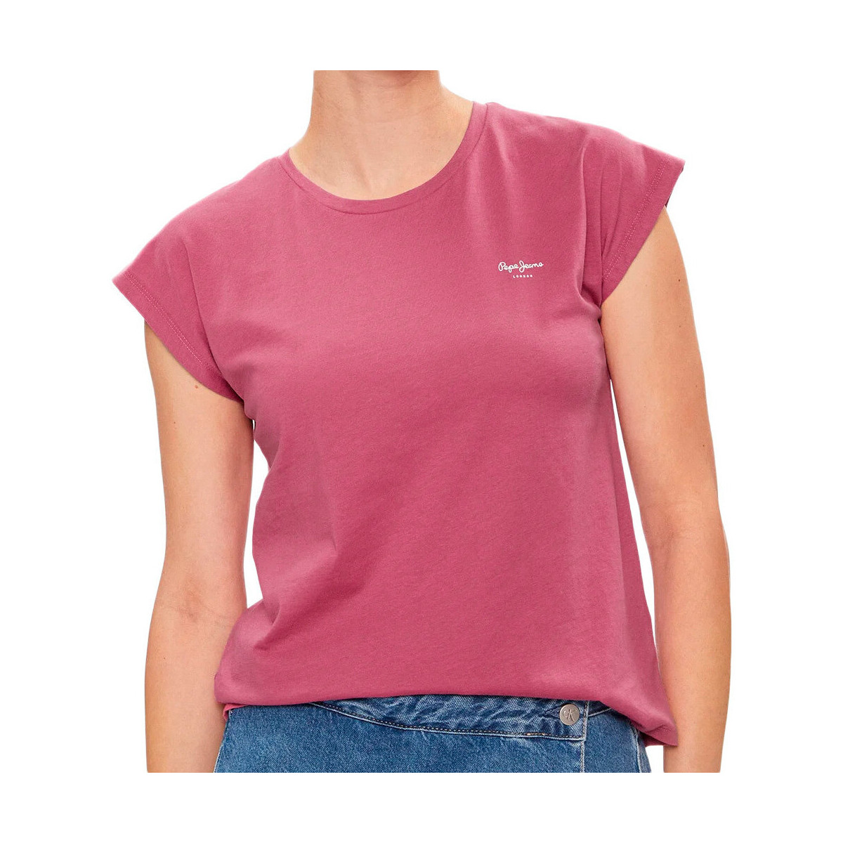 Vêtements Femme T-shirts & Polos Pepe jeans PL505853 Rose