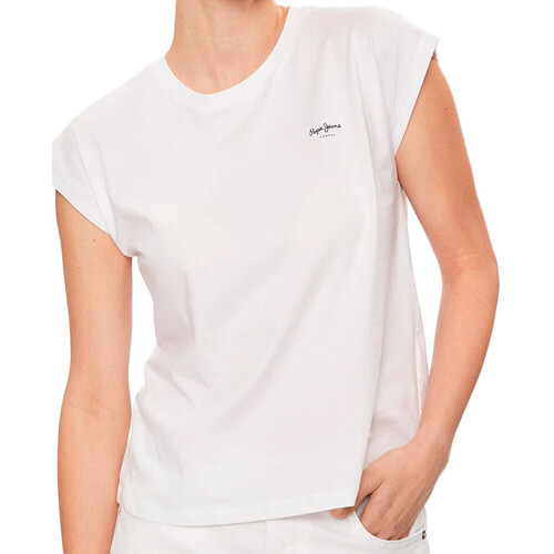 Vêtements Femme T-shirts & Polos Pepe jeans PL505853 Blanc