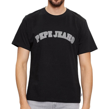 Vêtements Homme T-shirts & Polos Pepe jeans PM509220 Noir