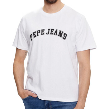 Vêtements Homme T-shirts manches courtes Pepe jeans PM509220 Blanc
