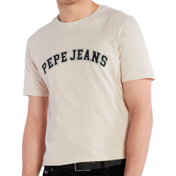 Vêtements Homme T-shirts manches courtes Pepe jeans PM509220 Beige