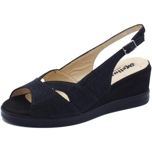Chaussures Femme Sandales et Nu-pieds Melluso R80339 Noir