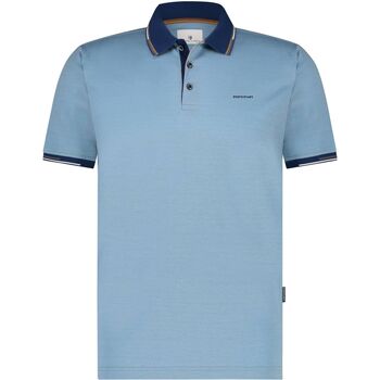 Vêtements Homme T-shirts & Polos State Of Art Polo Piqué Bleu Clair Bleu