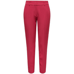 Vêtements Femme Pantalons Only 15291514 Rouge