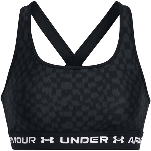 Vêtements Femme Under Armour pile Training Rush 2.0 Rød t-shirt i tech-stof Under Armour pile Ua Crossback Mid Print Noir