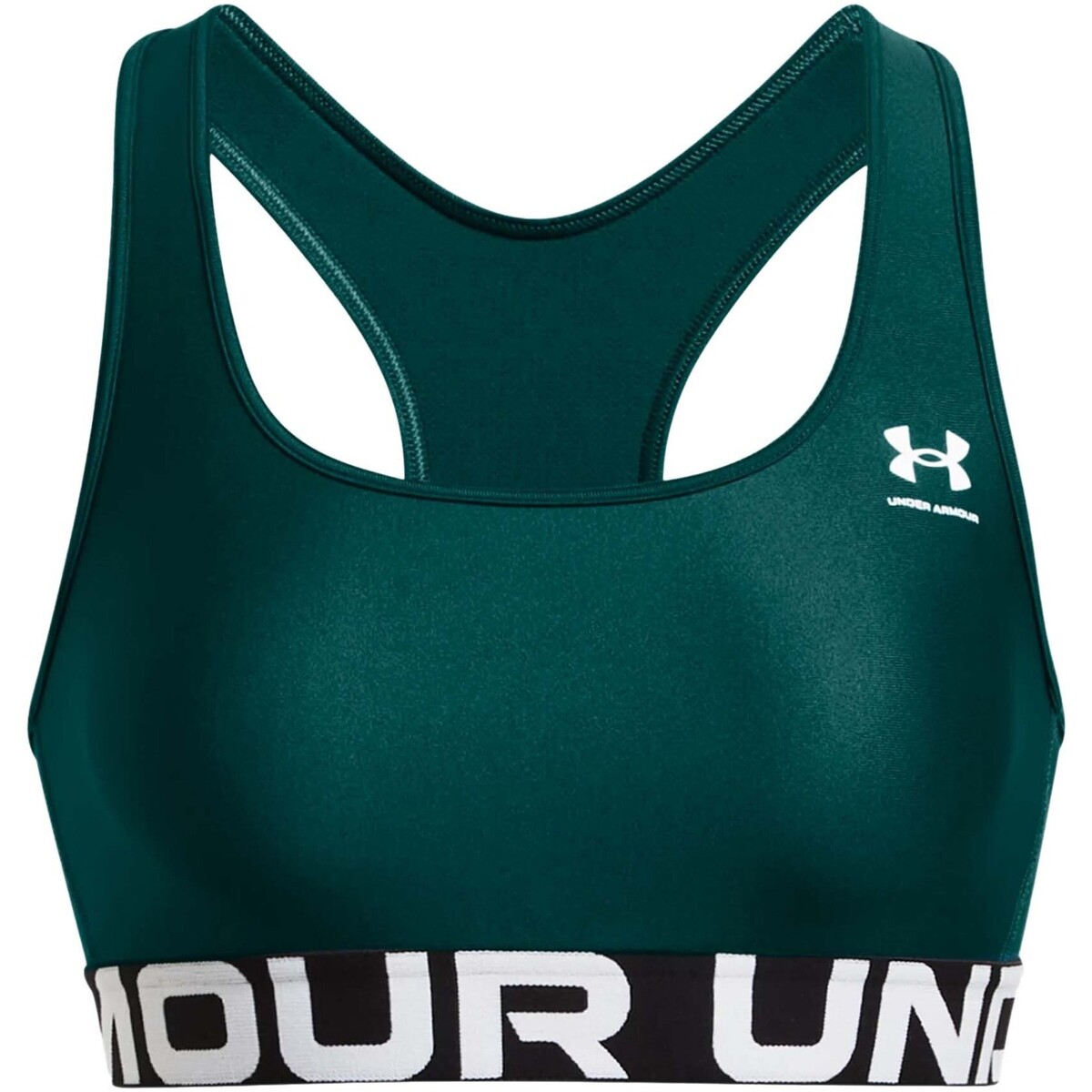 Vêtements Femme Débardeurs / T-shirts sans manche Under Armour Ua Hg Authentics Mid Branded Vert