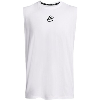 Vêtements Homme T-shirts manches courtes Under Armour sportiva 1383377 Blanc