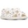 Chaussures Fille Sandales et Nu-pieds Naturino Sandales à bout ouvert en tissu imprimé cerise PAROS Blanc