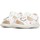 Chaussures Fille Sandales et Nu-pieds Naturino Sandales à bout ouvert en tissu imprimé cerise PAROS Blanc