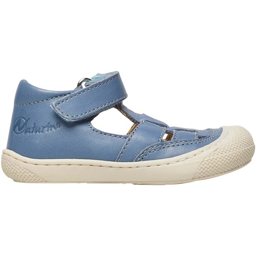 Chaussures Cura per Sandals acqua in pelle Naturino Sandales premiers pas WAD Bleu