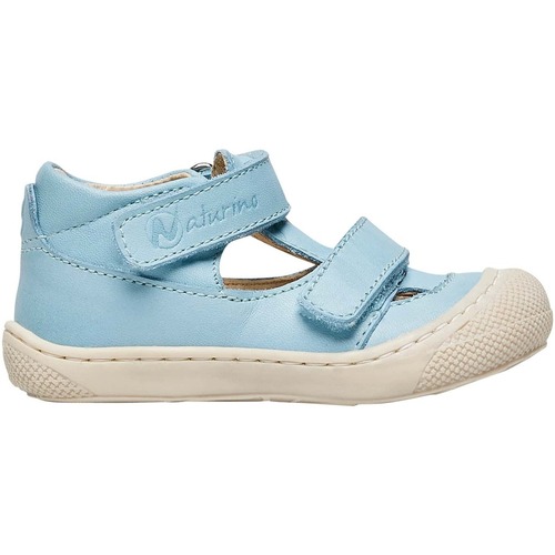 Chaussures Sandales En Cuir Parin Naturino Sandales semi-fermées PUFFY Bleu