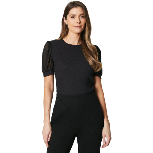 Vêtements Femme T-shirts manches longues Principles DH6706 Noir