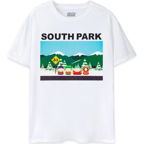 Vêtements Homme T-shirts manches longues South Park Classic Blanc