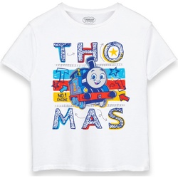 Vêtements Enfant T-shirts manches courtes Thomas And Friends No.1 Engine Blanc