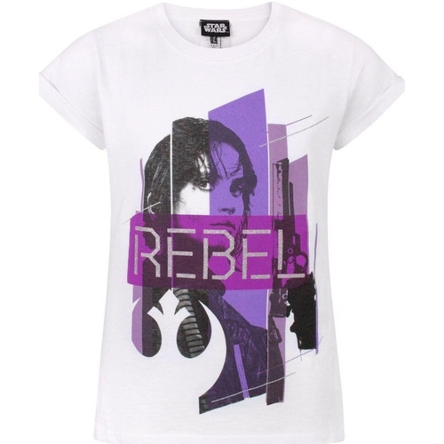 Vêtements Enfant T-shirts manches courtes Star Wars: Rogue One NS7962 Blanc
