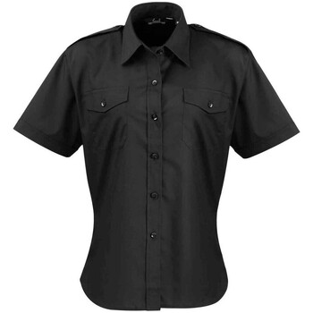 Vêtements Femme Chemises / Chemisiers Premier PR312 Noir