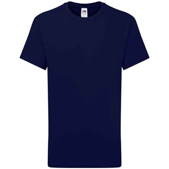 Vêtements Enfant T-shirts & Polos Fruit Of The Loom Iconic 195 Premium Bleu