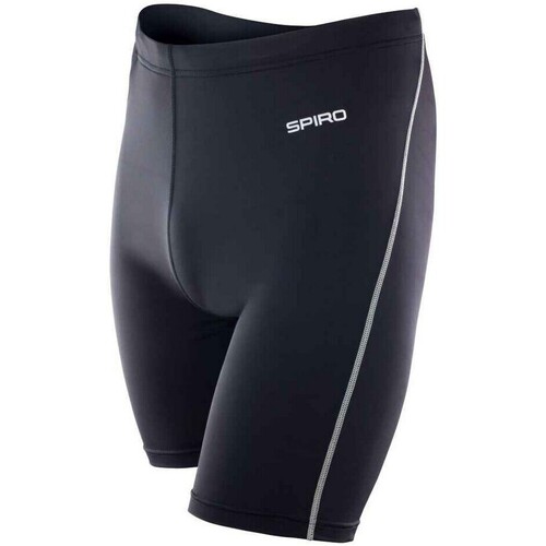 Vêtements Homme Shorts / Bermudas Spiro Bodyfit Noir