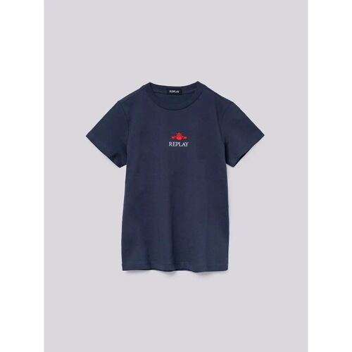 Vêtements Garçon T-shirts manches courtes Replay SB7404.056.2660-088 Bleu