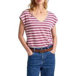 Vêtements Femme T-shirts & Polos Pepe jeans  Rose