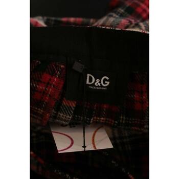 D&G Mini jupe en laine Rouge