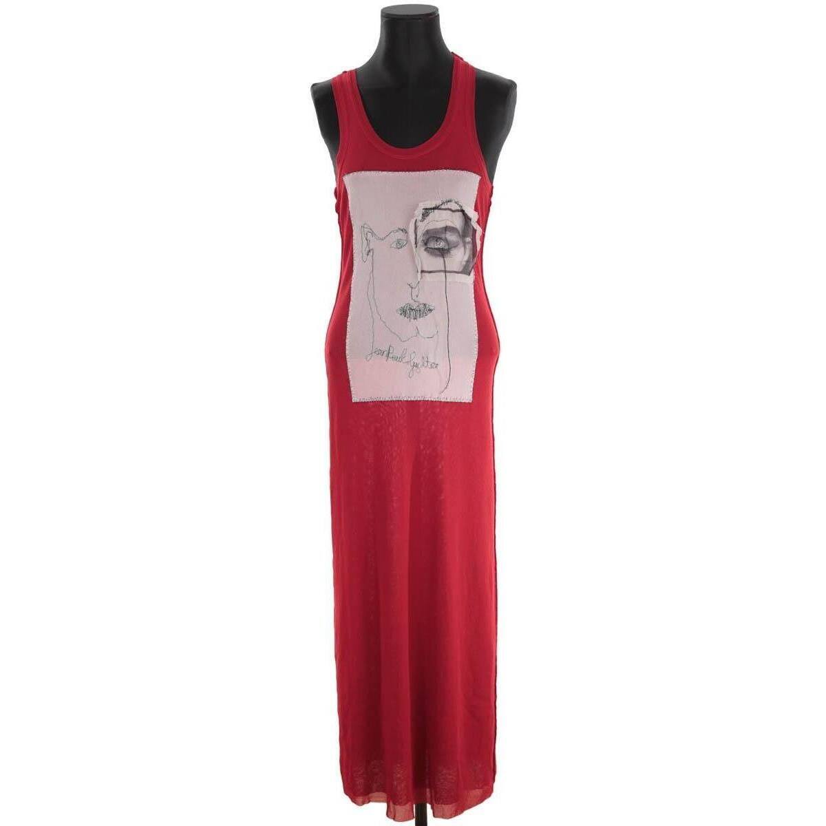 Vêtements Femme Robes Jean Paul Gaultier Robe en laine Rouge