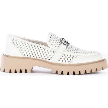 Chaussures Femme Mocassins Liu Jo Pantoufles / Chaussons Perforated Nappa Blanc