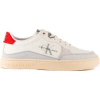 Chaussures Homme Baskets basses Calvin Klein Jeans Classic Cuplowlaceup Lth Fad Blanc