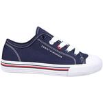 womens tommy hilfiger tommy star metallic sneaker red white blue