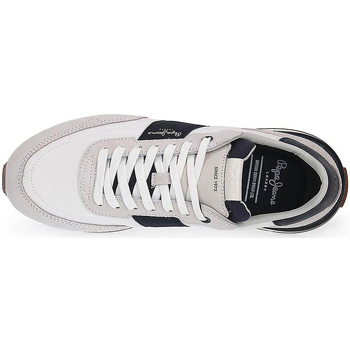Pepe jeans DEPORTIVA  BUSTER BANDE PMS60006 Blanc