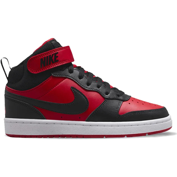 Chaussures Enfant Basketball Nike Court Borough Mid 2 (Gs) Rouge