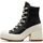 Chaussures Femme Baskets mode Converse Chuck 70 De Luxe Heel Noir