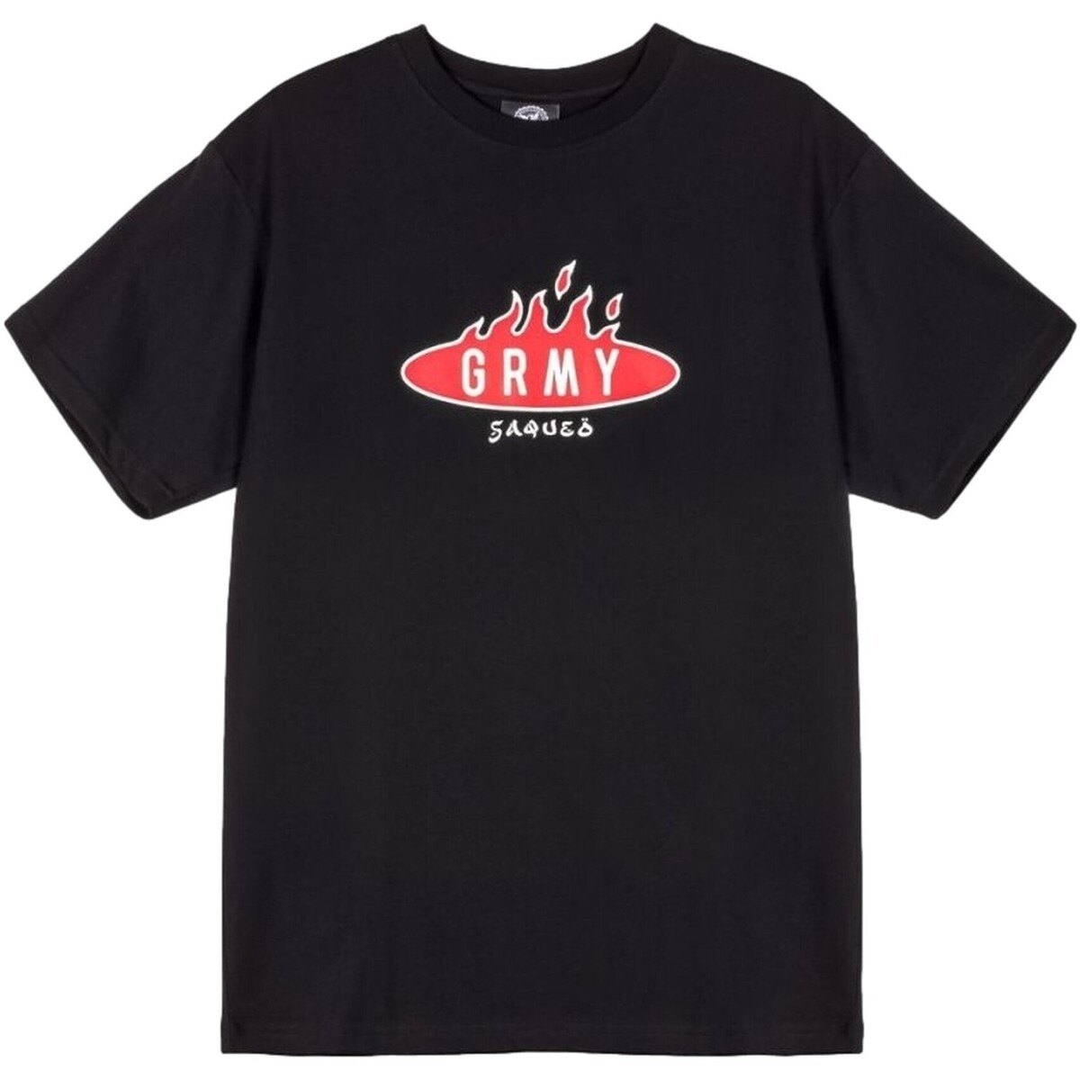 Vêtements Homme T-shirts manches courtes Grimey  Noir