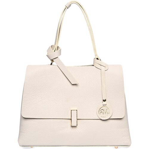 Sacs Femme prada re nylon logo plaque backpack item Roberta M Top Handle Bag Beige