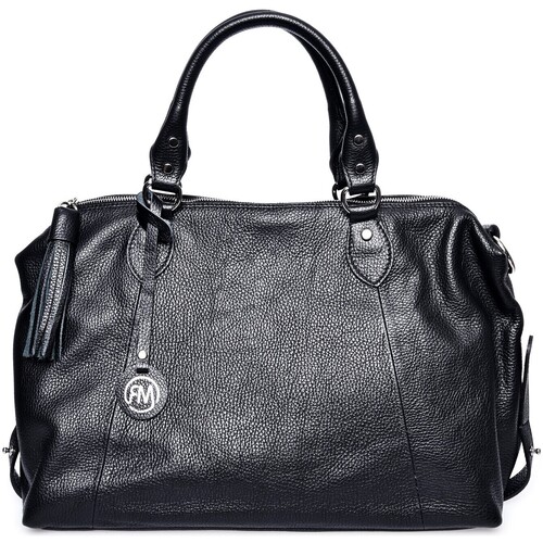 Sacs Femme prada re nylon logo plaque backpack item Roberta M Top Handle Bag Noir