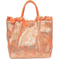 Sacs Femme Cabas / Sacs shopping Carla Ferreri Handbag Messenger Orange