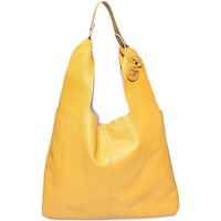 Sacs Femme Sacs porté épaule Carla Ferreri Top Handle bag Messenger Jaune