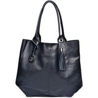 Sacs Femme Cabas / Sacs shopping Carla Ferreri Tote bag Messenger Noir