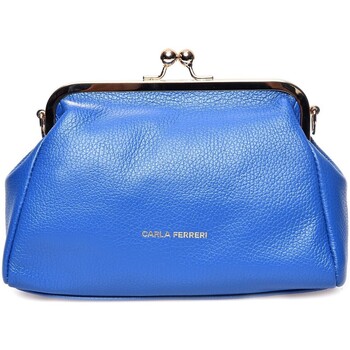 Sacs Femme Pochettes / Sacoches Carla Ferreri Clutch bag Bleu