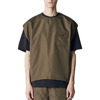 Vêtements Homme T-shirts manches courtes Taion -CS01NDML-1 Multicolore