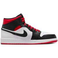 Chaussures Homme Baskets montantes Nike Air  1 Mid Rouge