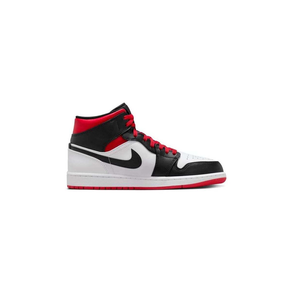 Chaussures Homme Baskets mode Nike Air  1 Mid Rouge