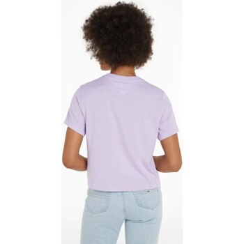 Tommy Jeans Tjw Bxy Badge Tee Ex Violet