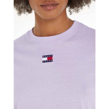 Tommy Jeans Tjw Bxy Badge Tee Ex Violet