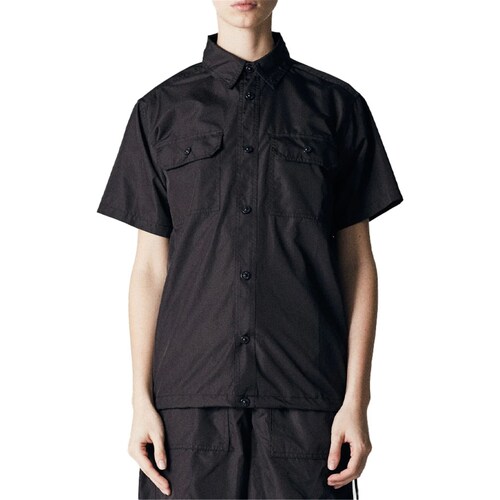 Vêtements Homme Chemises manches longues Taion -019SHNDML-1 Noir