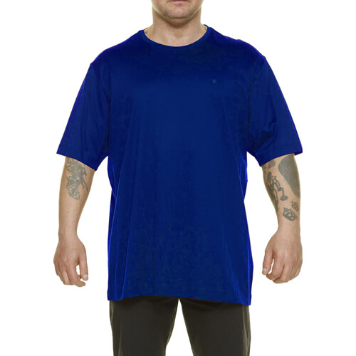 Vêtements Homme T-shirts manches courtes Max Fort P24462 Bleu