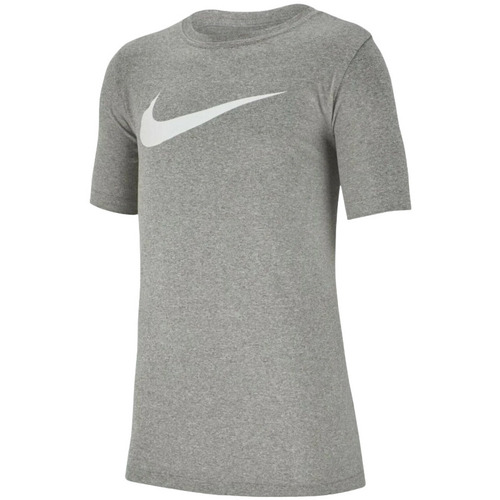 Vêtements Homme T-shirts manches courtes Nike - Tee-shirt col rond - gris Gris