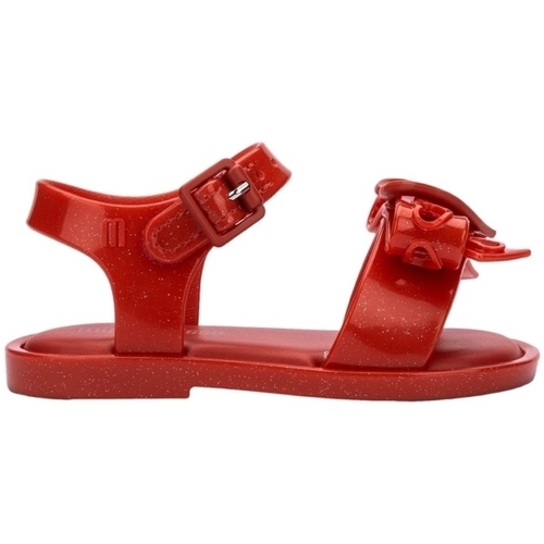 Chaussures Enfant Lauren Ralph Lau Melissa MINI  Mar Baby Sandal Hot - Glitter Red Vert