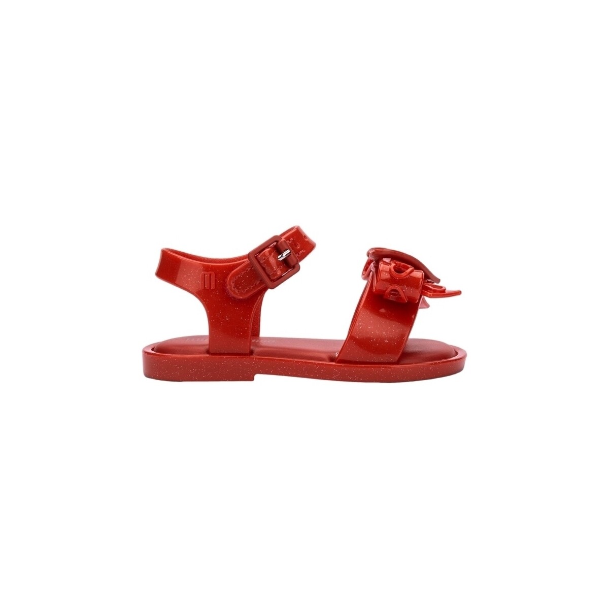 Chaussures Enfant Svarta Sandales et Nu-pieds Melissa MINI  Mar Baby Svarta Sandal Hot - Glitter Red Vert